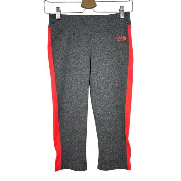 he North Face Capri Pants womens Small Pulse yoga Gray athletic leggings - Picture 1 of 9